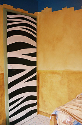 Zebra decoration