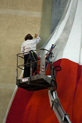Poznan Poland: in action