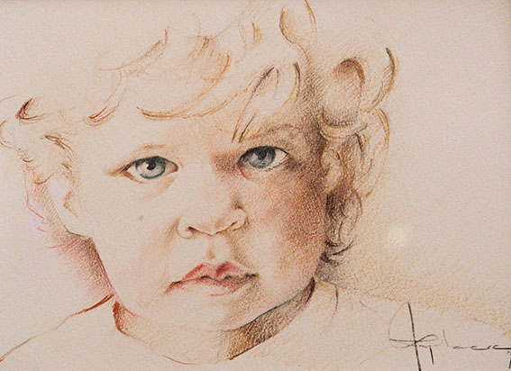 Child alone